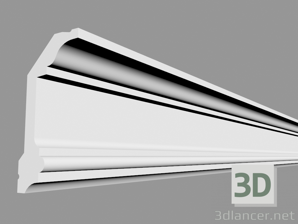 3D modeli Korniş C321 (200 x 9,9 x 5 cm) - önizleme