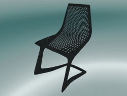 Sandalye istiflenebilir MYTO (1207-20, siyah)