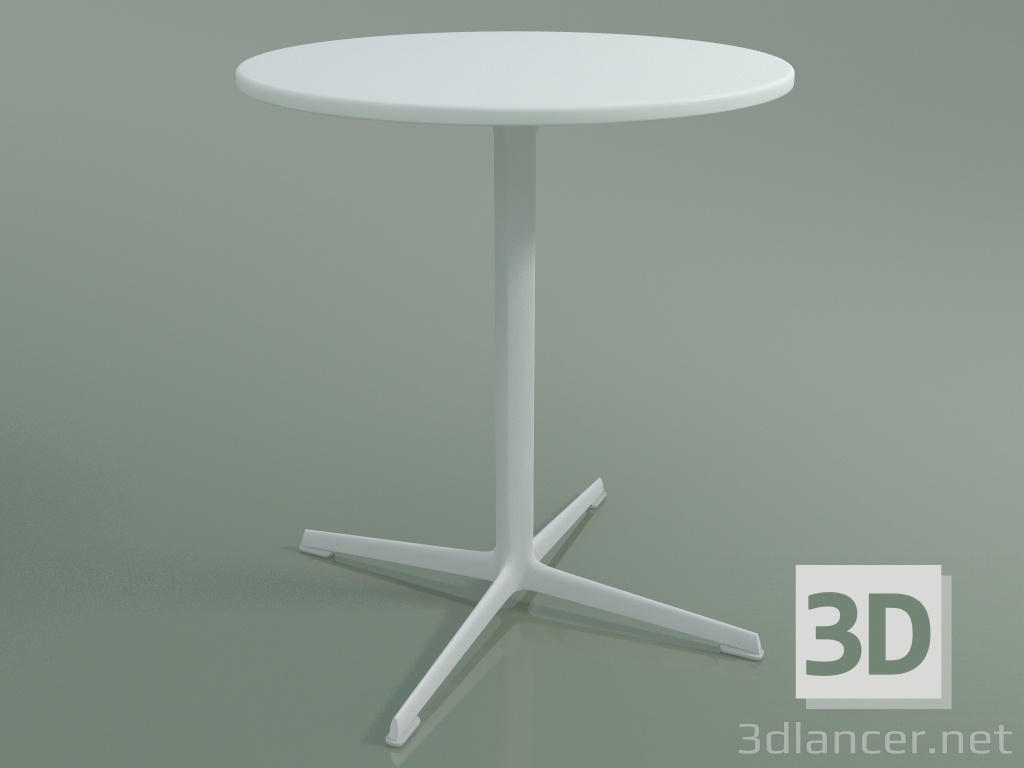 modèle 3D Table ronde 0978 (H 74 - P 65 cm, M02, V12) - preview