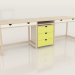 3d model MODE T2 desk (TJDTA2) - preview