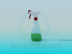 Detergente com um pulverizador