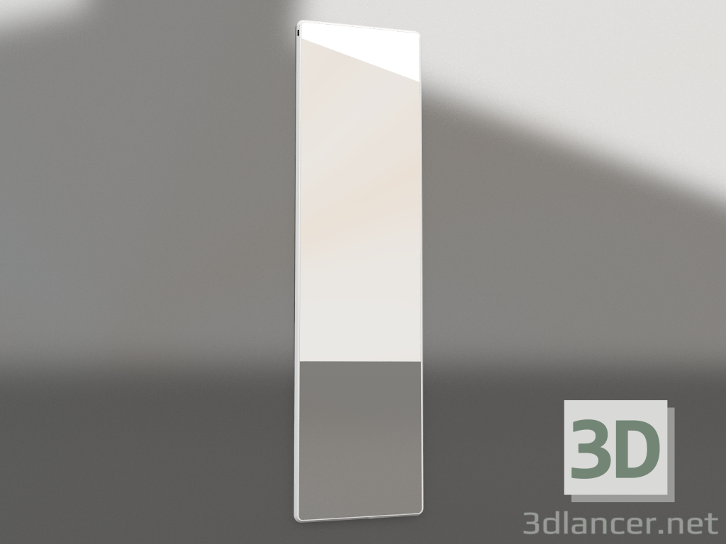 modello 3D Specchio grande VIPP913 (bianco) - anteprima