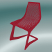 3D modeli Sandalye istiflenebilir MYTO (1207-20, trafik kırmızısı) - önizleme