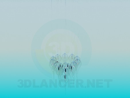 3d model The original chandelier - preview 3d model The original chandelier - preview