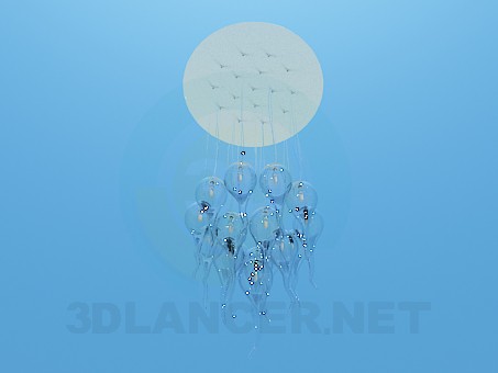 3d model The original chandelier - preview 3d model The original chandelier - preview
