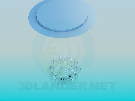 3d model The original chandelier - preview 3d model The original chandelier - preview