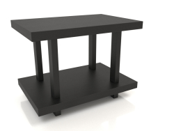 Table de chevet TM 07 (600x400x450, bois noir)