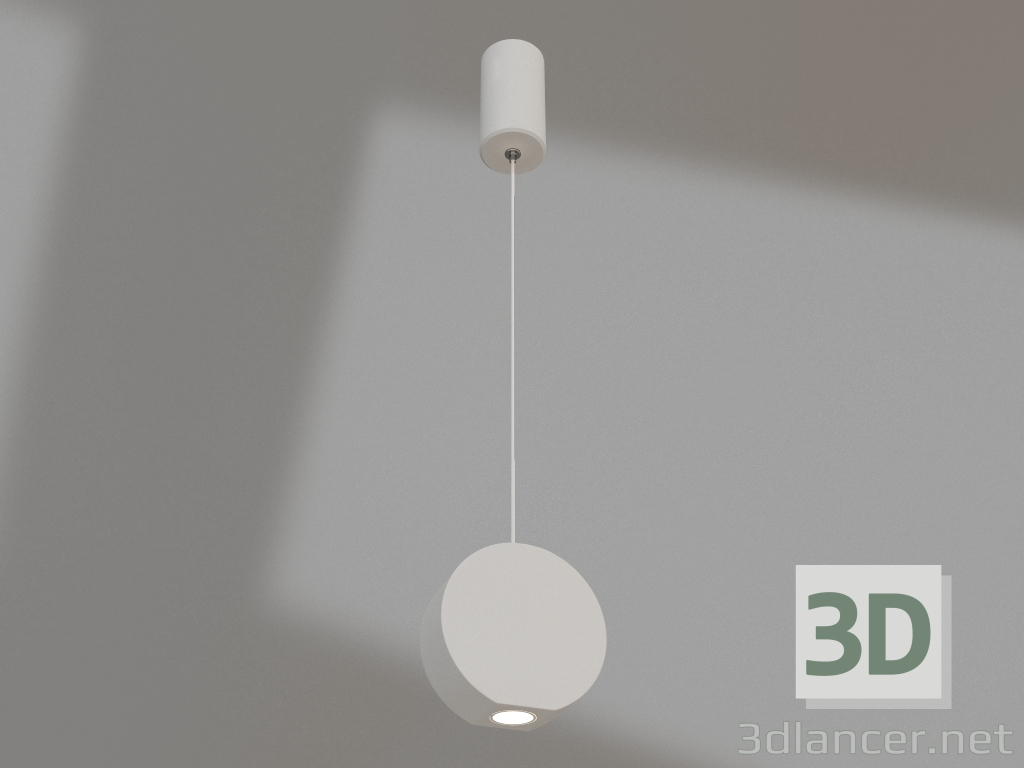 modello 3D Lampada SP-ELEMENTA-ROLL-R100-9W Warm3000 (WH, 39 gradi, 230V) - anteprima
