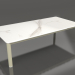 modèle 3D Table basse 70×140 (Or, DEKTON Aura) - preview