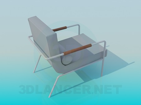 3d model Armchair - preview 3d model Armchair - preview