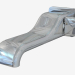 3D Modell Wand-Einhebelmischer für den Noke (NK3230) - Vorschau