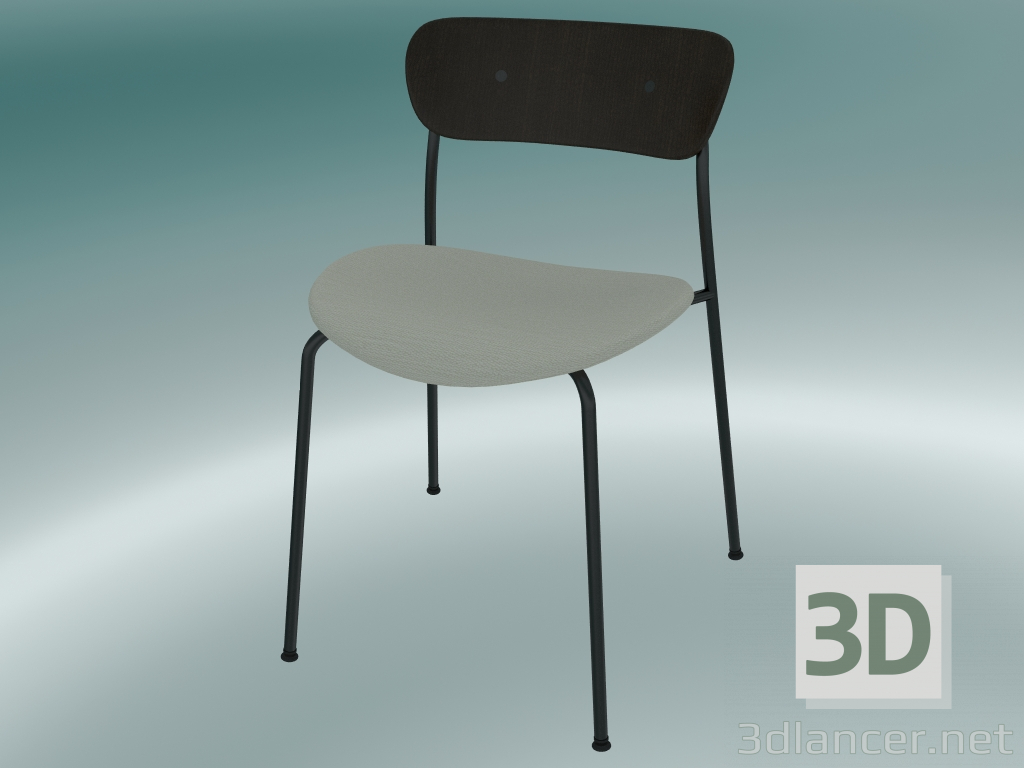 3D modeli Sandalye Döşeme (AV3, H 76cm, 50x52.5cm, Ceviz, Balder 612) - önizleme