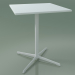 3d model Square table 0964 (H 74 - 60x60 cm, M02, V12) - preview