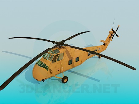 modelo 3D Helicóptero - escuchar modelo 3D Helicóptero - escuchar