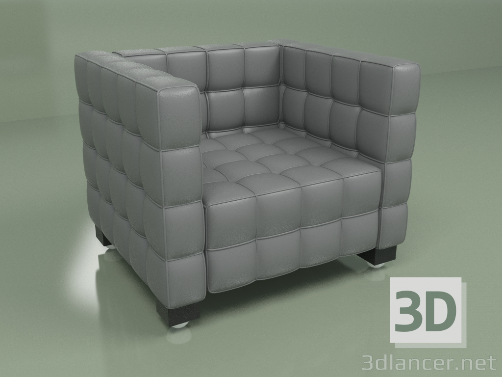 3D Modell Sessel Kubus - Vorschau