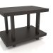 modèle 3D Table de chevet TM 07 (600x400x450, bois marron foncé) - preview