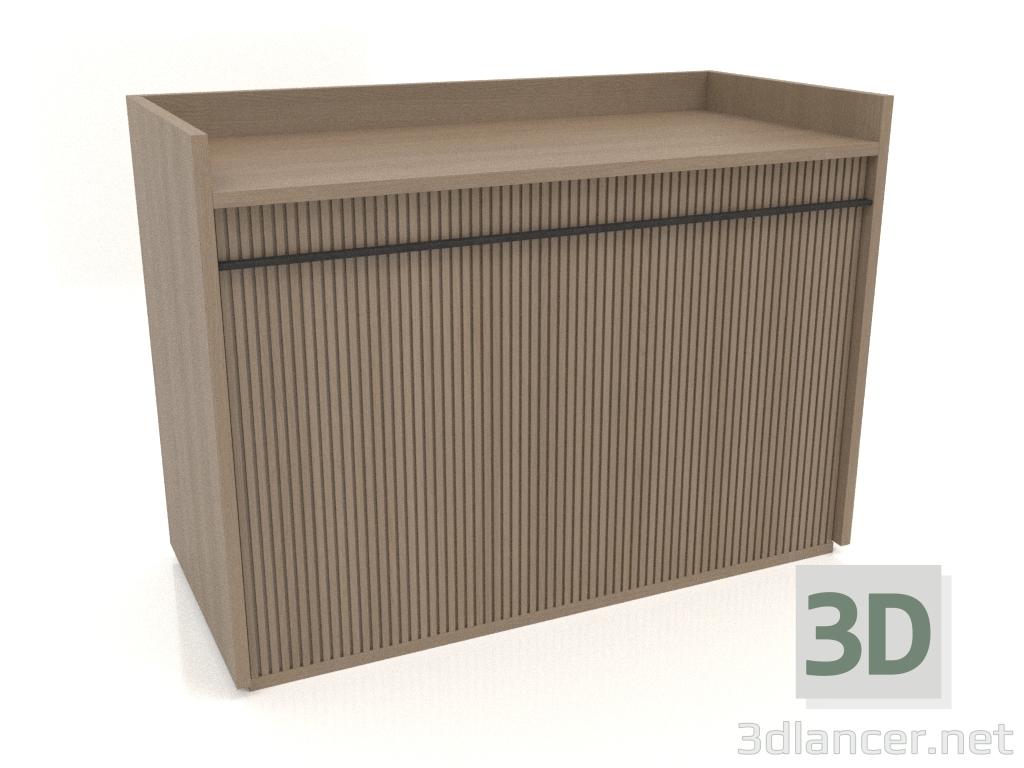 3 डी मॉडल कैबिनेट टीएम 11 (1065x500x780, लकड़ी ग्रे) - पूर्वावलोकन