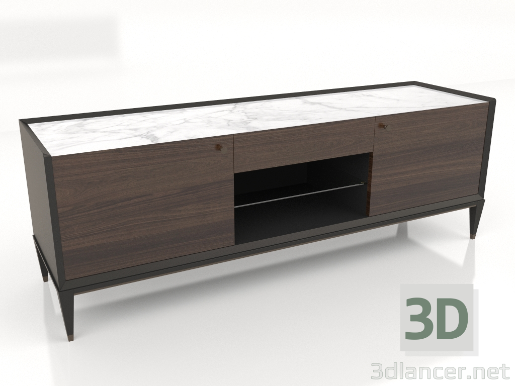 3D Modell TV-Ständer (E219) - Vorschau