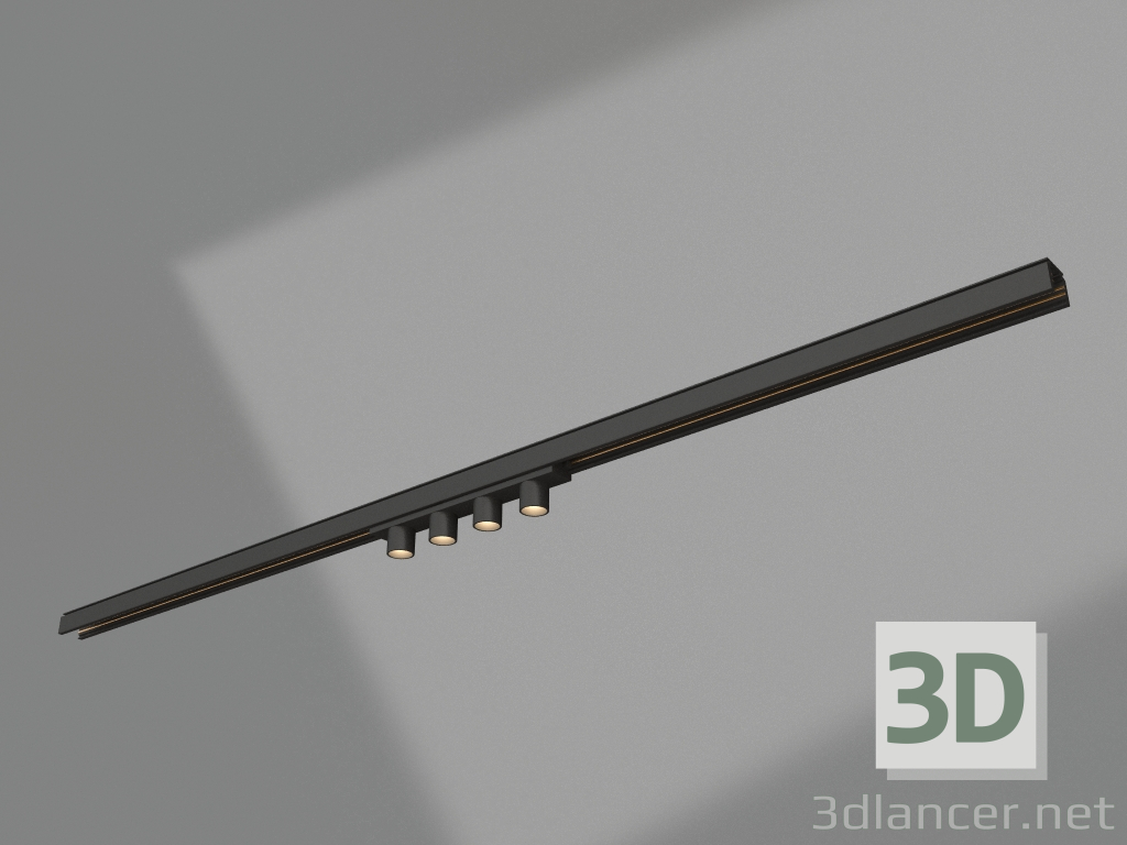 3D modeli Lamba MAG-ORIENT-KRATER-L195-12W Day4000 (BK, 25 derece, 48V) - önizleme
