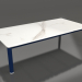 modello 3D Tavolino 70×140 (Blu notte, DEKTON Aura) - anteprima