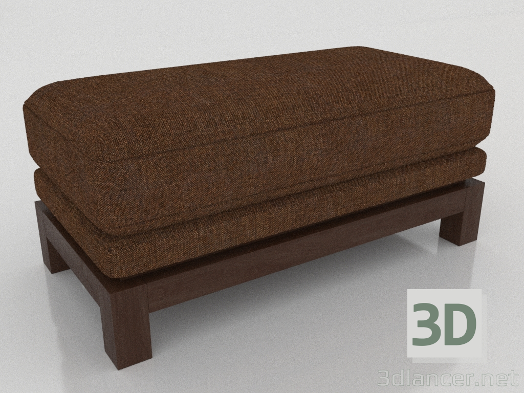 3D Modell Sitzpuff INDIA SONG - Vorschau 3D Modell Sitzpuff INDIA SONG - Vorschau