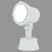 modello 3D Searchlight TECHNO SPOT (S3511W LED) - anteprima