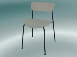 Chair Pavilion (AV3, H 76cm, 50x52.5cm, Rovere laccato, Balder 612)