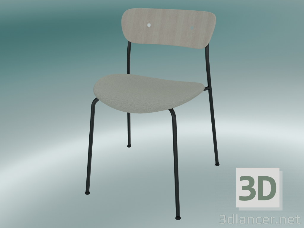 3d model Pabellón de la silla (AV3, H 76cm, 50x52.5cm, Roble lacado, Balder 612) - vista previa