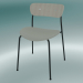 modello 3D Chair Pavilion (AV3, H 76cm, 50x52.5cm, Rovere laccato, Balder 612) - anteprima