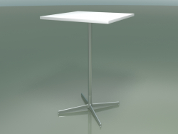 Square table 5519, 5539 (H 105 - 69x69 cm, White, LU1)