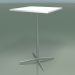 modèle 3D Table carrée 5519, 5539 (H 105 - 69x69 cm, Blanc, LU1) - preview