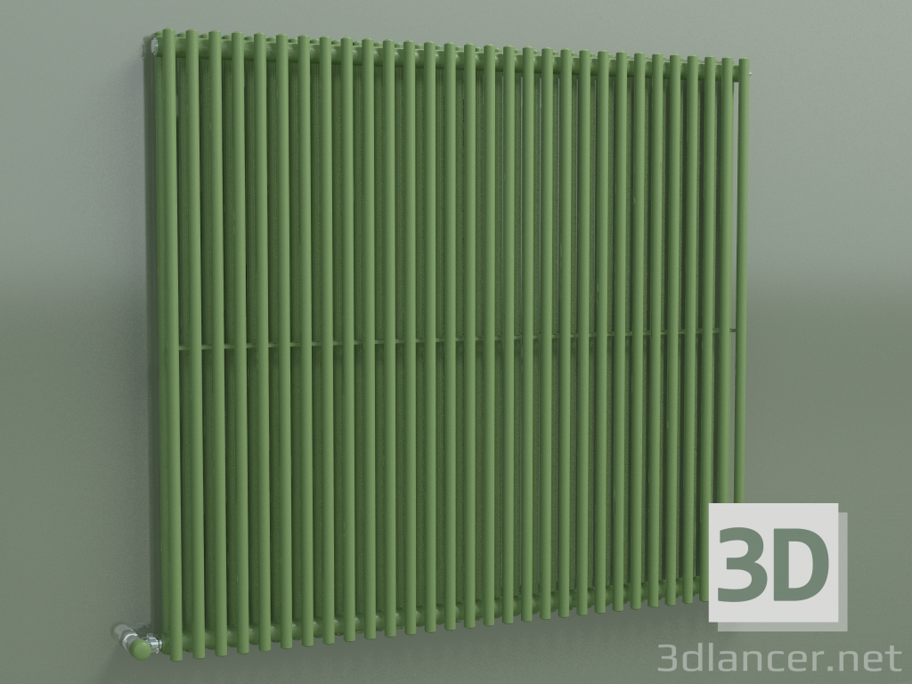 3D modeli Dikey radyatör ARPA 2 (920 30EL, Sage green) - önizleme