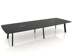 Conference table with electrification module 415x155