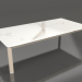 modello 3D Tavolino 70×140 (Sabbia, DEKTON Aura) - anteprima
