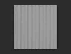 Gypsum 3D Panel Vector