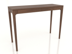 Console avec tiroirs FARGO 1100x400x800 mm (chêne tabac)