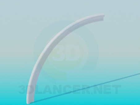 3d model Border Radius - preview 3d model Border Radius - preview