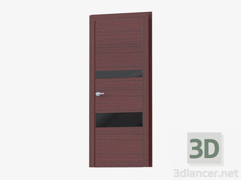 3d модель Двері міжкімнатні (30.31 black) – превью