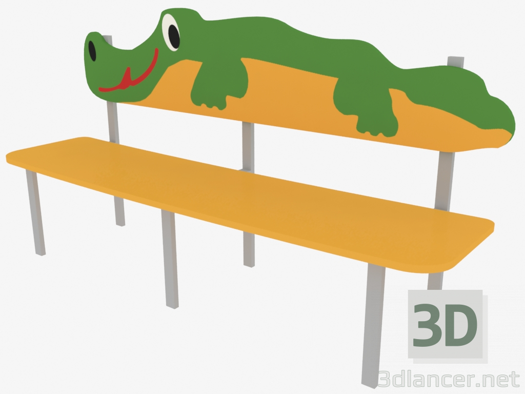 3d model Bench (8015) - preview