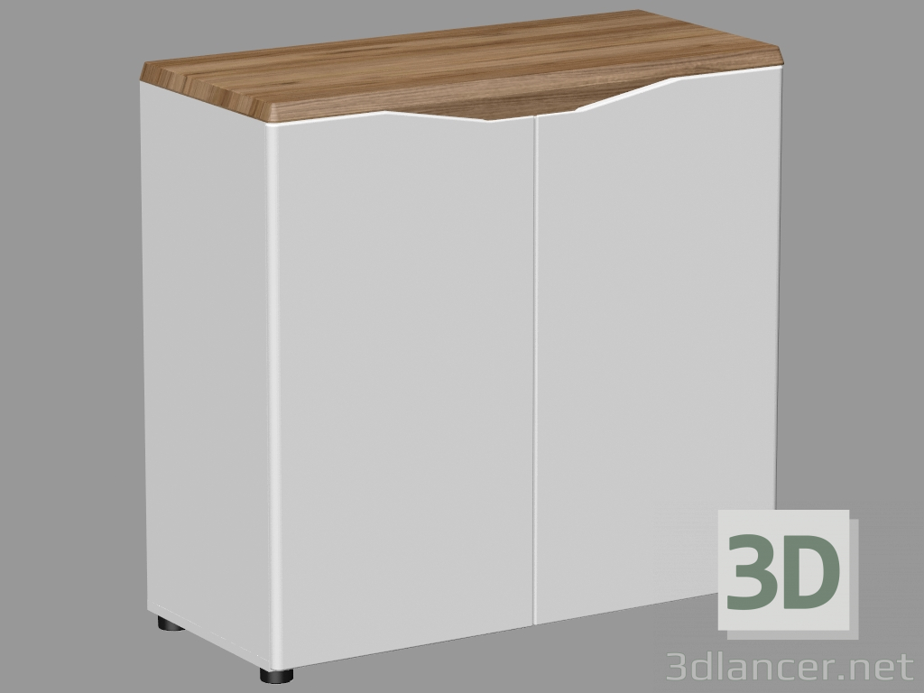 modèle 3D Coffre 2D (TYPE TOLK02) - preview