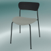 Modelo 3d Pavilhão da cadeira (AV3, H 76cm, 50x52.5cm, carvalho lacado preto, Balder 612) - preview