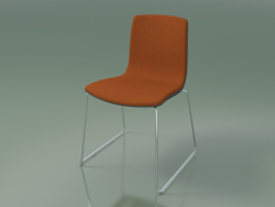 Chair 3964 (on skids, polypropylene, upholstery)