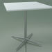 3d model Square table 0965 (H 74 - 70x70 cm, M02, LU1) - preview