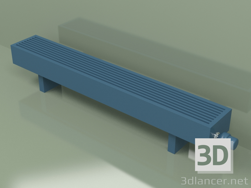 3D modeli Konvektör - Aura Basic (90x1000x146, RAL 5001) - önizleme