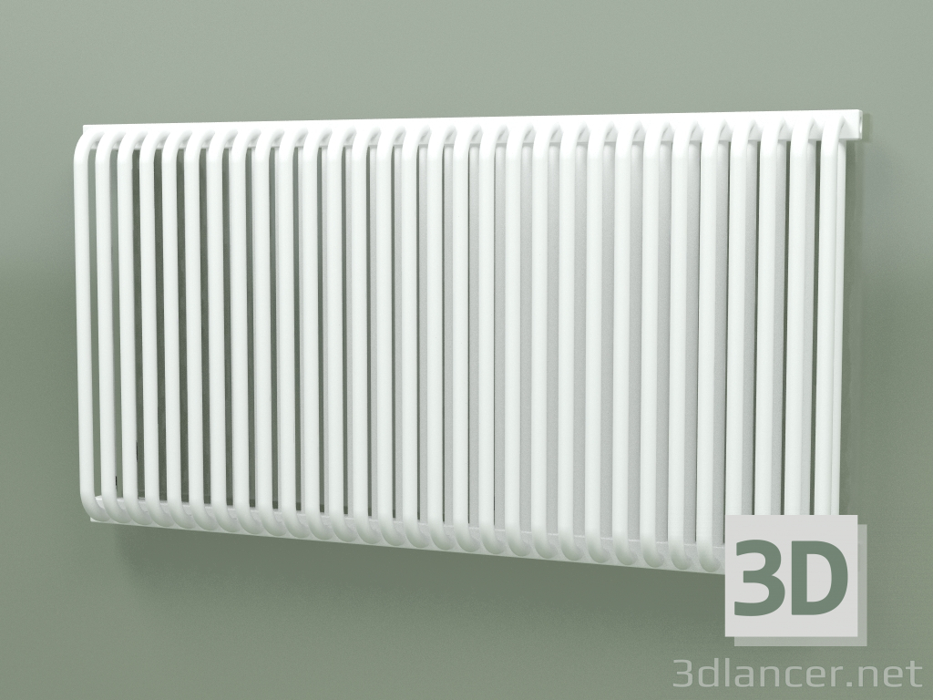 3d model Barra de toalla con calefacción Delfin (WGDLF064122-VL-K3, 640x1220 mm) - vista previa