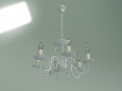 Pendant chandelier 60018-6 (white with gold)