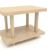 modèle 3D Table de chevet TM 07 (600x400x450, bois blanc) - preview