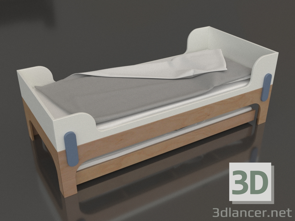 3D Modell Bett TUNE Z (BBTZA1) - Vorschau