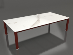 Coffee table 70×140 (Wine red, DEKTON Aura)