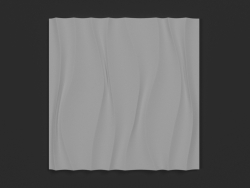 Gypsum 3D panel Waterfall